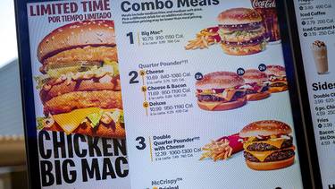 McDonalds Menu